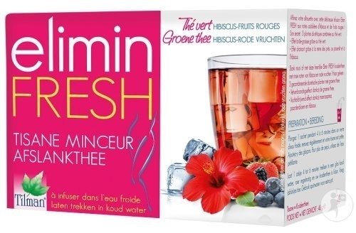 Tilman Elimin Fresh Hibiscus-Fruits Rouges 24 Sachets
