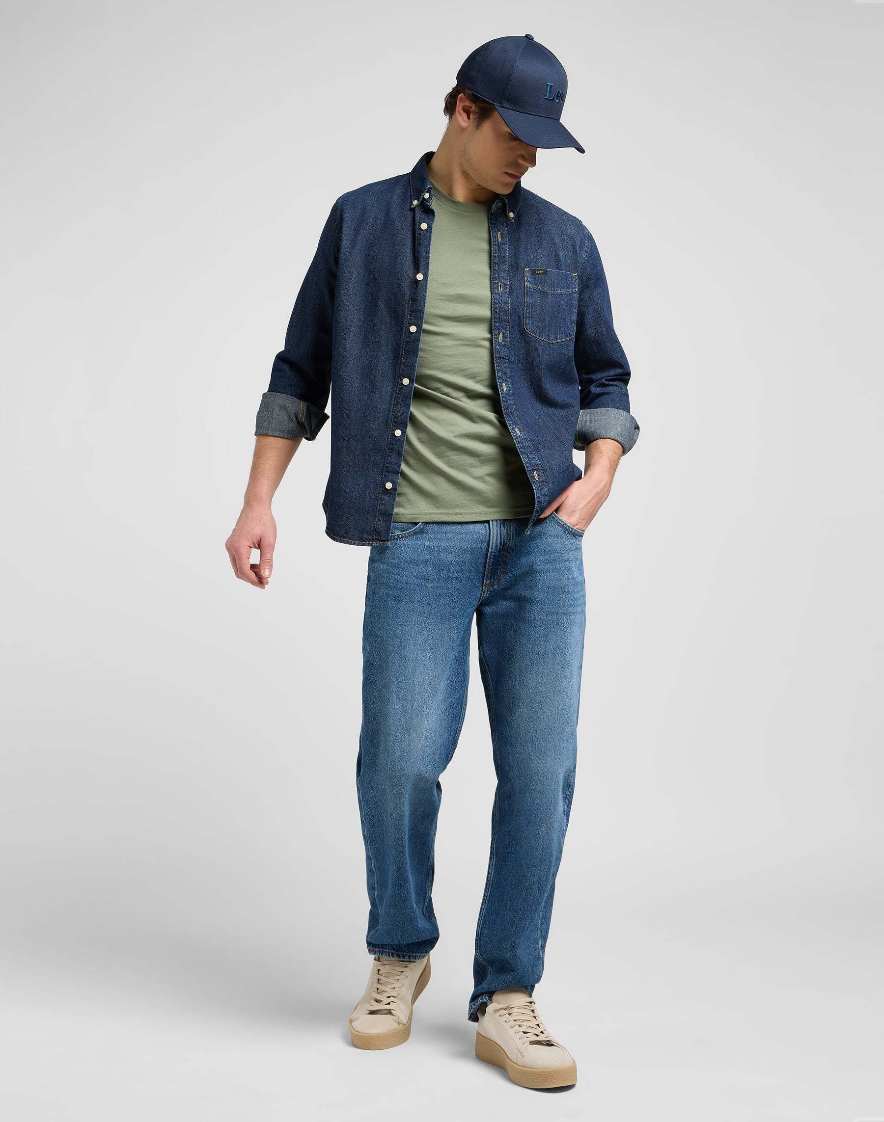 Lee® Jeanshemd »Lee Jeanshemd Lee Button Down«
