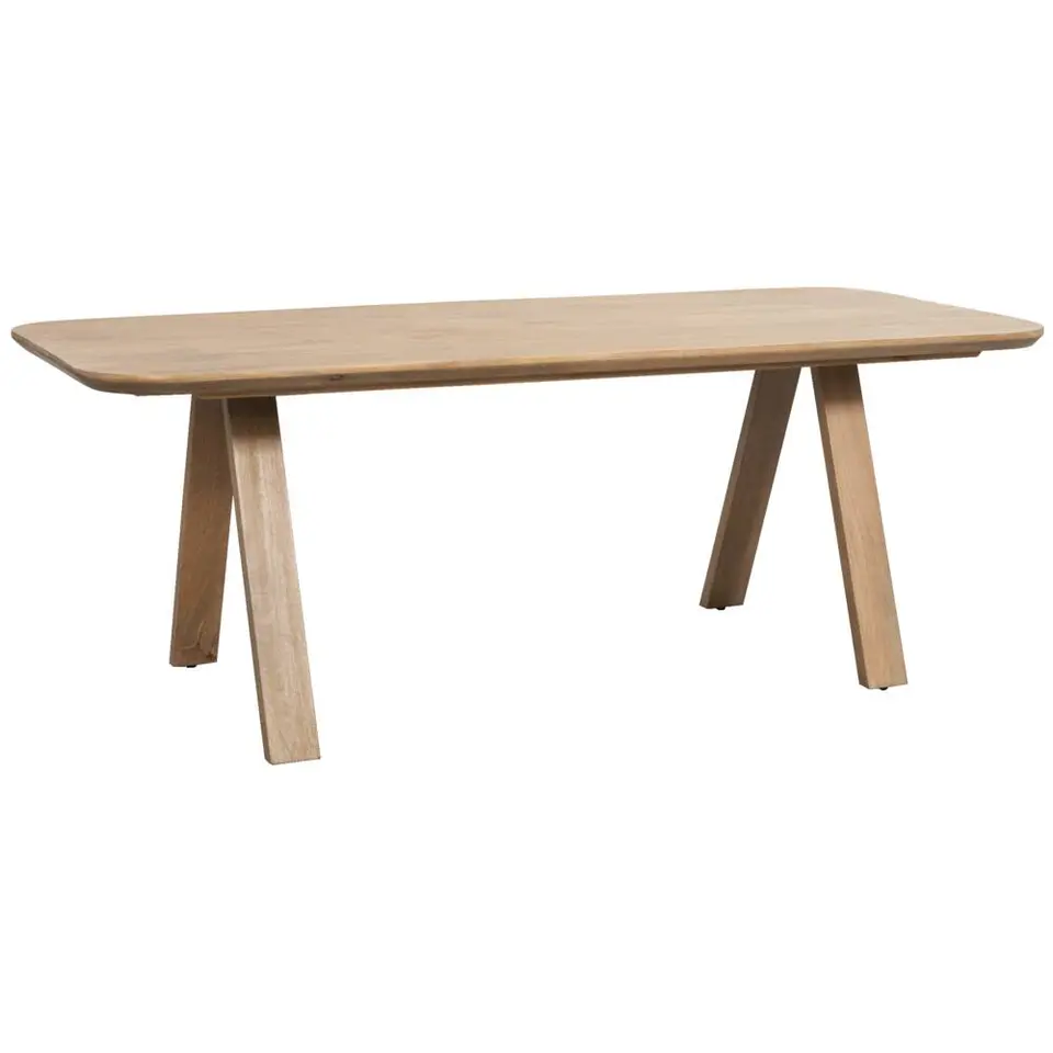 Eettafel Mandy - mangohout - 75x220x94cm