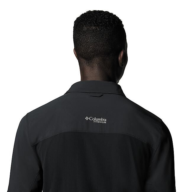 COLUMBIA - CHEMISE CIRQIE RIVER VENTED WOVEN LS