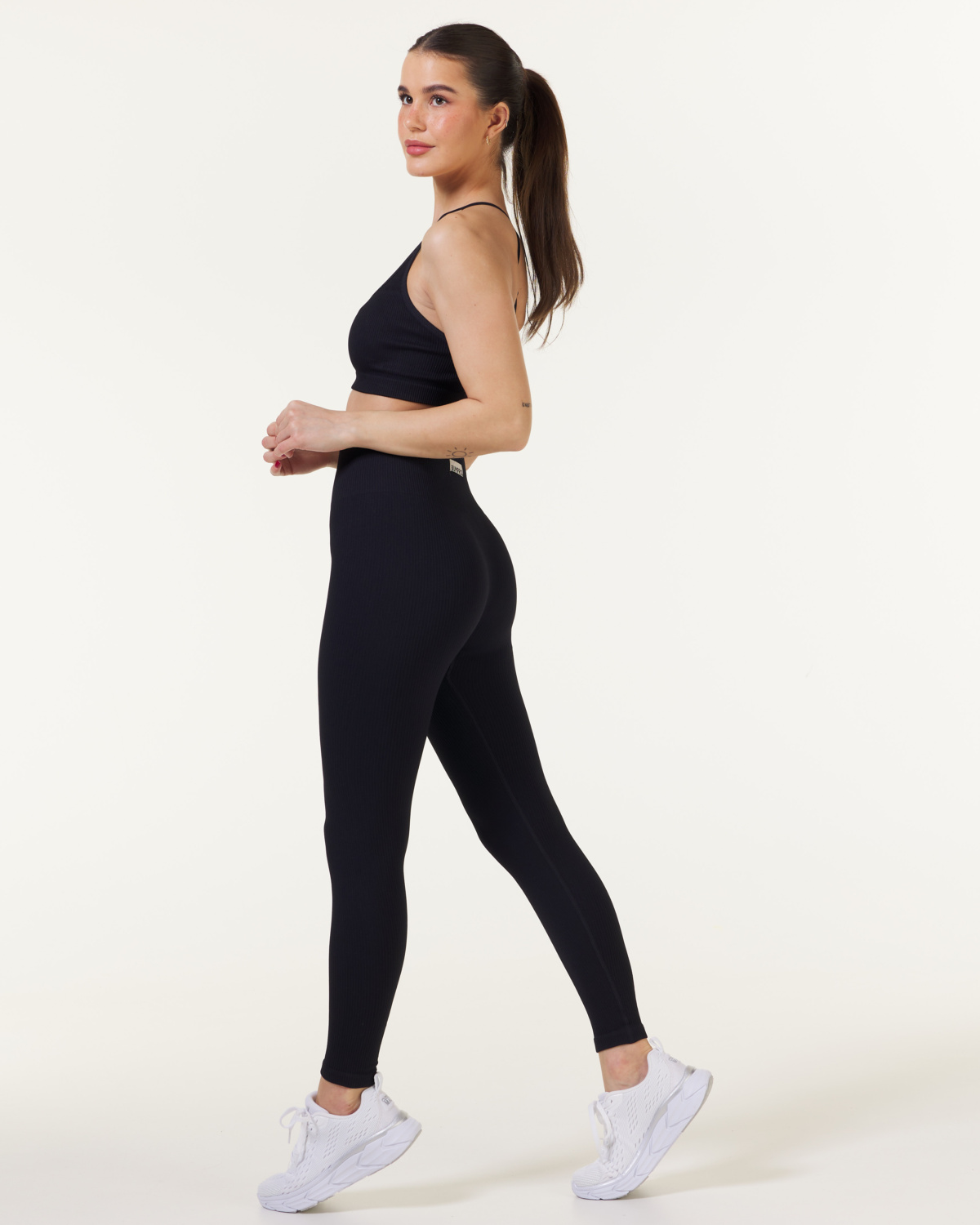 Bumpro Perfect Rib Tights Black