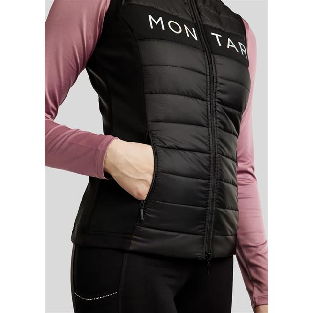 Bodywarmer Montar MOCha Hybrid Kids Zwart