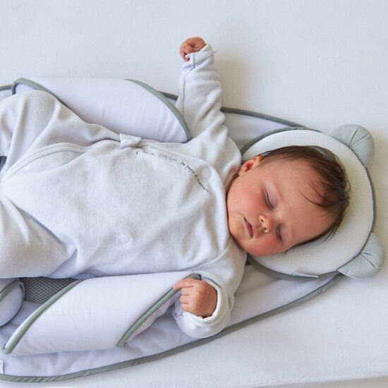 Cale bébé Panda Pad Air+   Blanc / Gris        de               Candide
