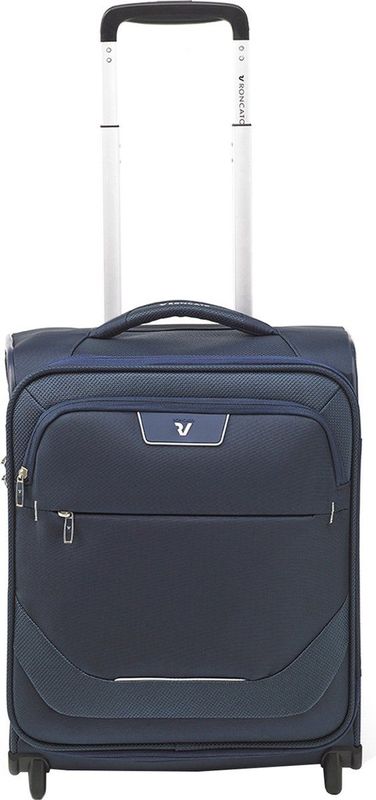 Roncato - Joy - Handbagage Koffer - Blauw - Polycarbonaat - 45 cm