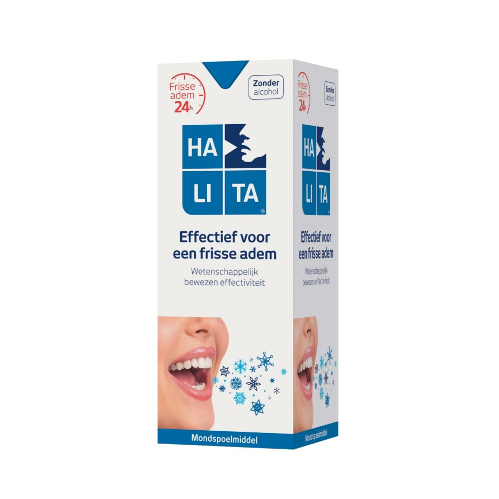 3x Halita Mondwater Frisse Adem500 ml