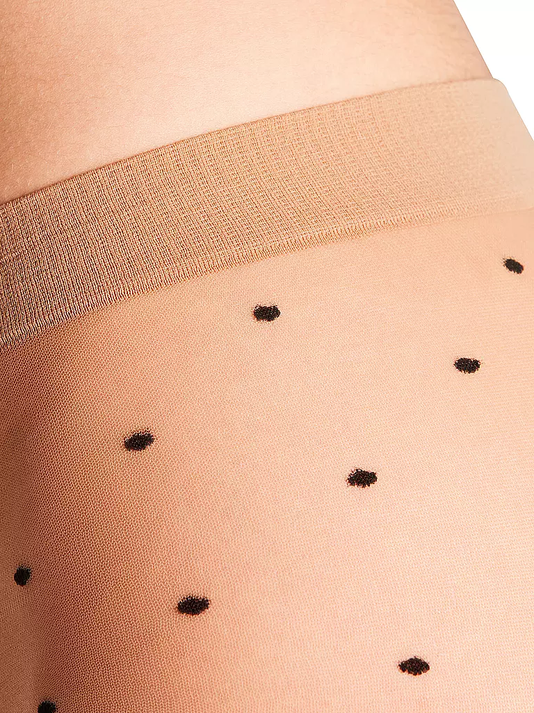 FALKE Modestrumpfhose 15 Dot Powder beige