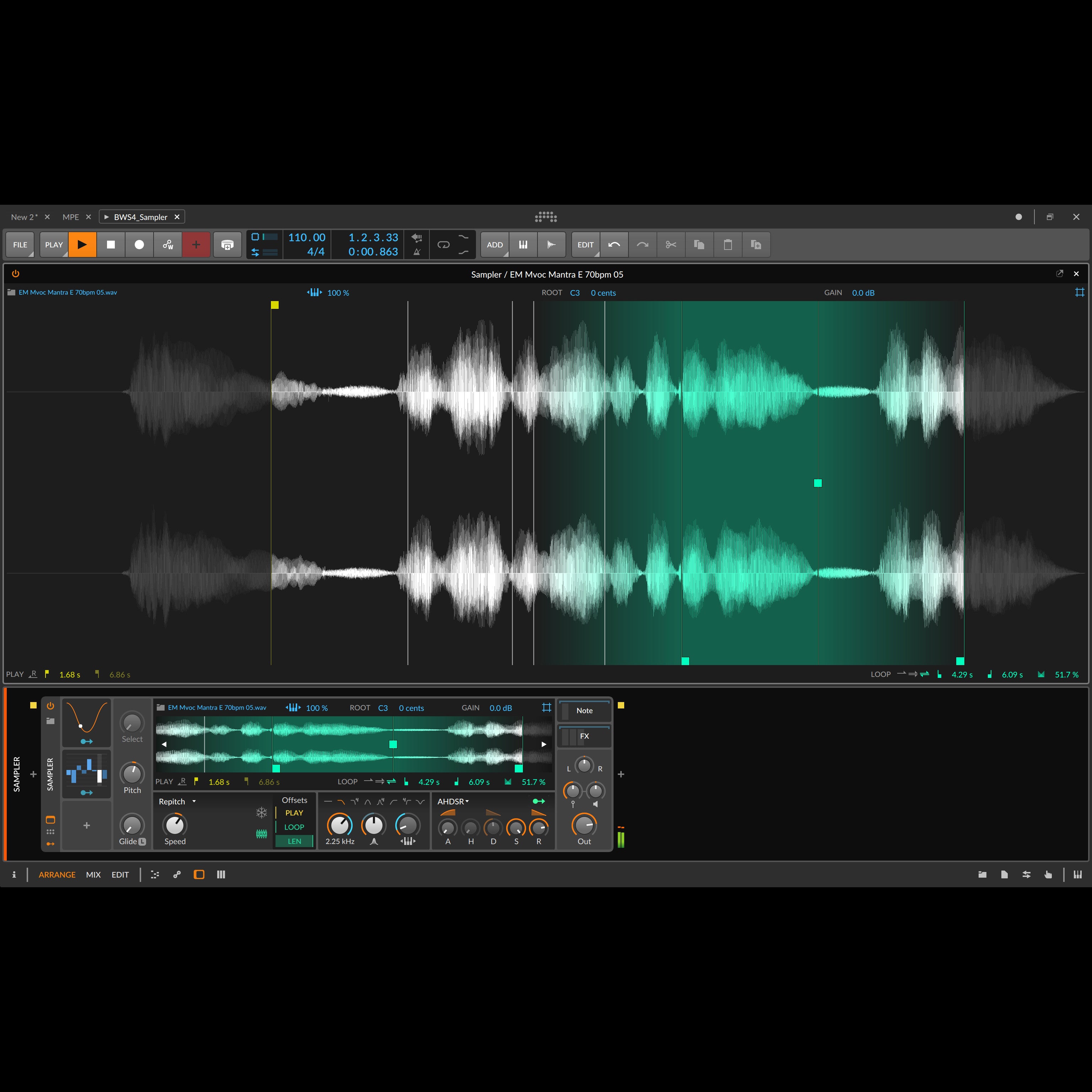 Bitwig Studio 5 Producer Upgrade van Essentials en 16 Track (download)