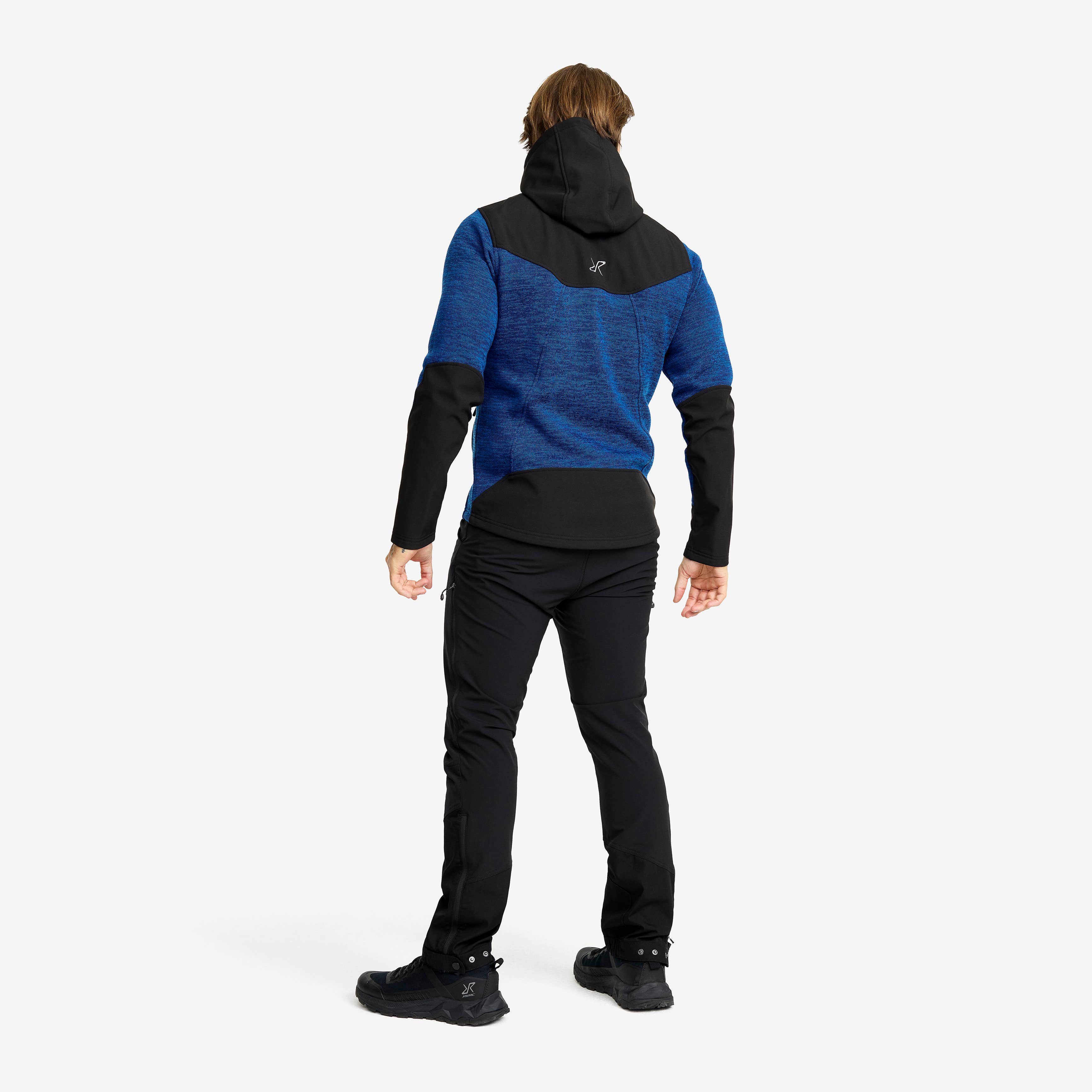 Wander Pro Wool Hoodie Herre Classic Blue