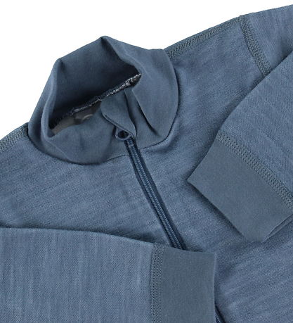 Joha Cardigan - Uld/Bambus - Blå