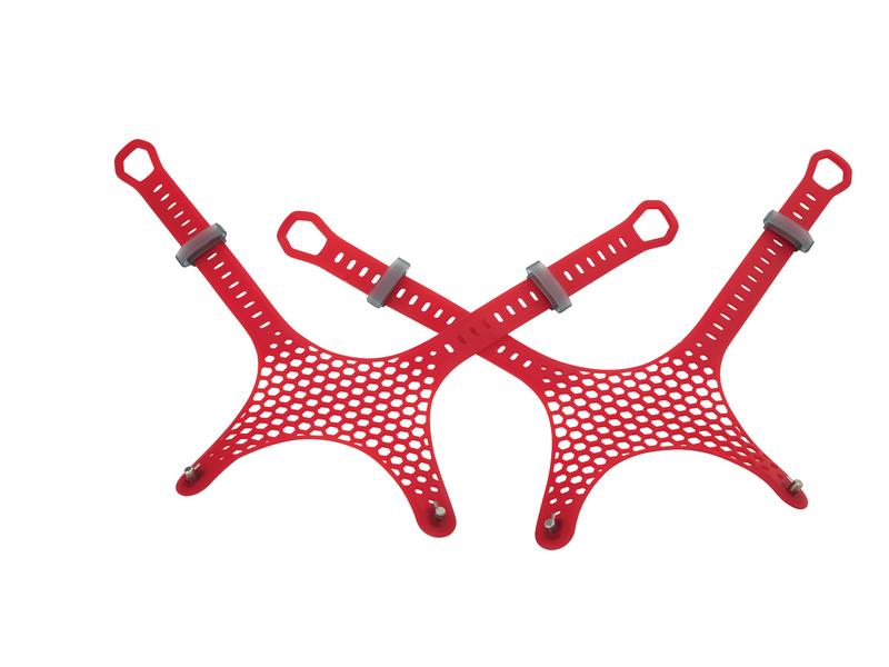 MSR Ersatz Mesh Strap, 2 Stück Ersatz-Netzgurt für MSR Paragon Schneeschuhbindungen