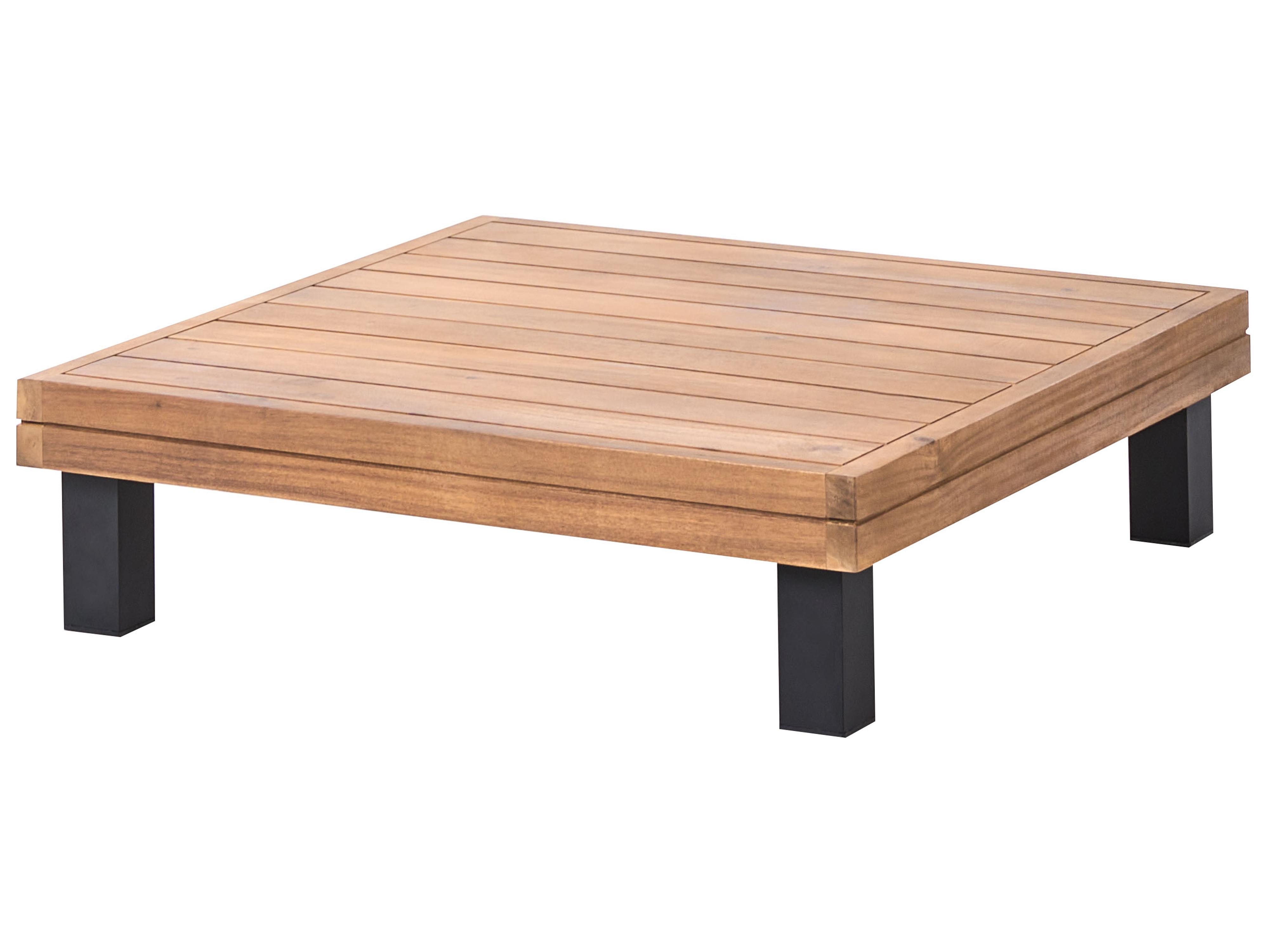 Tuin hoekloungeset met tafel 5-zits FRAZZANO Gecertificeerd acaciahout Gebroken wit