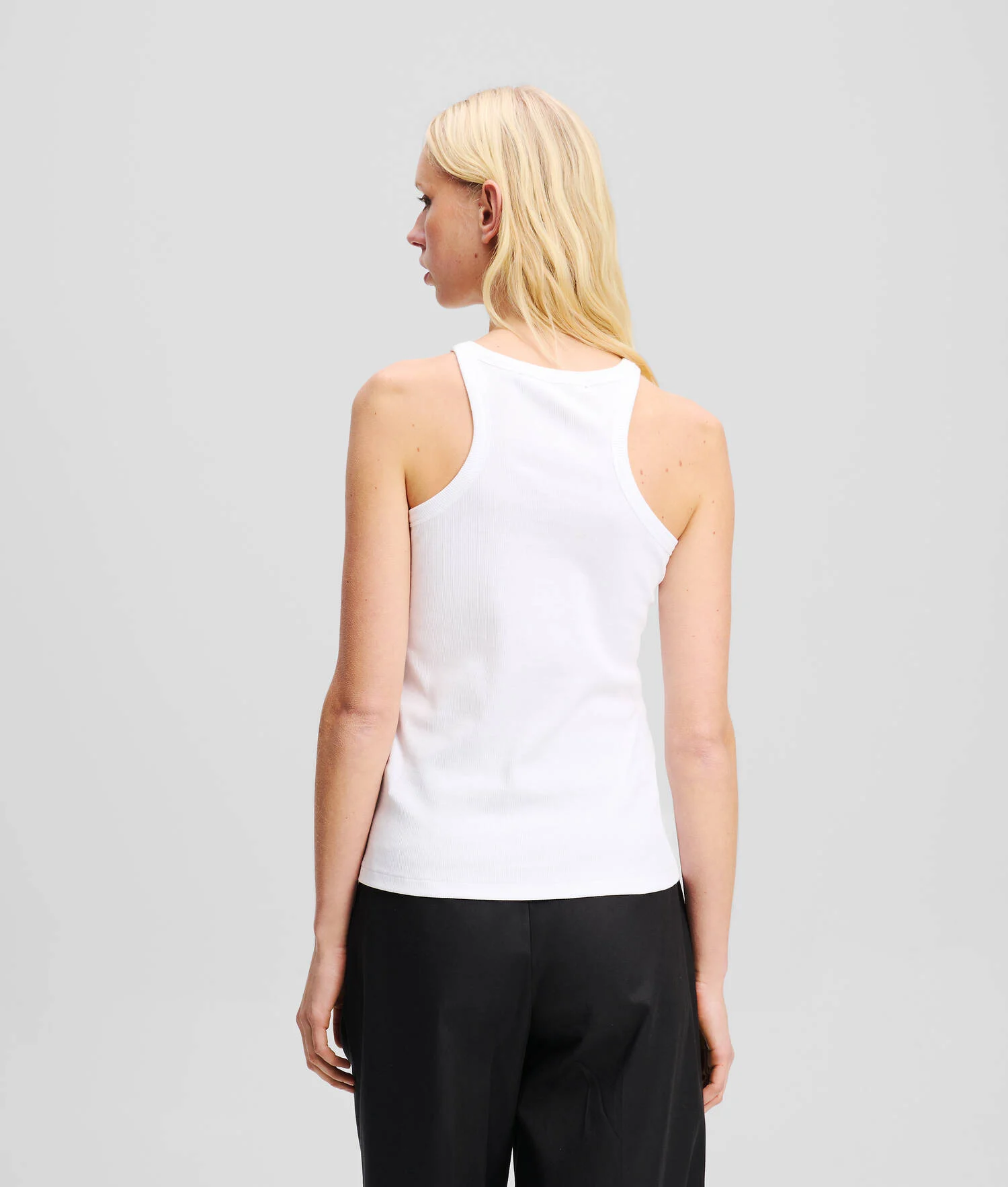 DÉBARDEUR KARL SIGNATURE - Blanc
