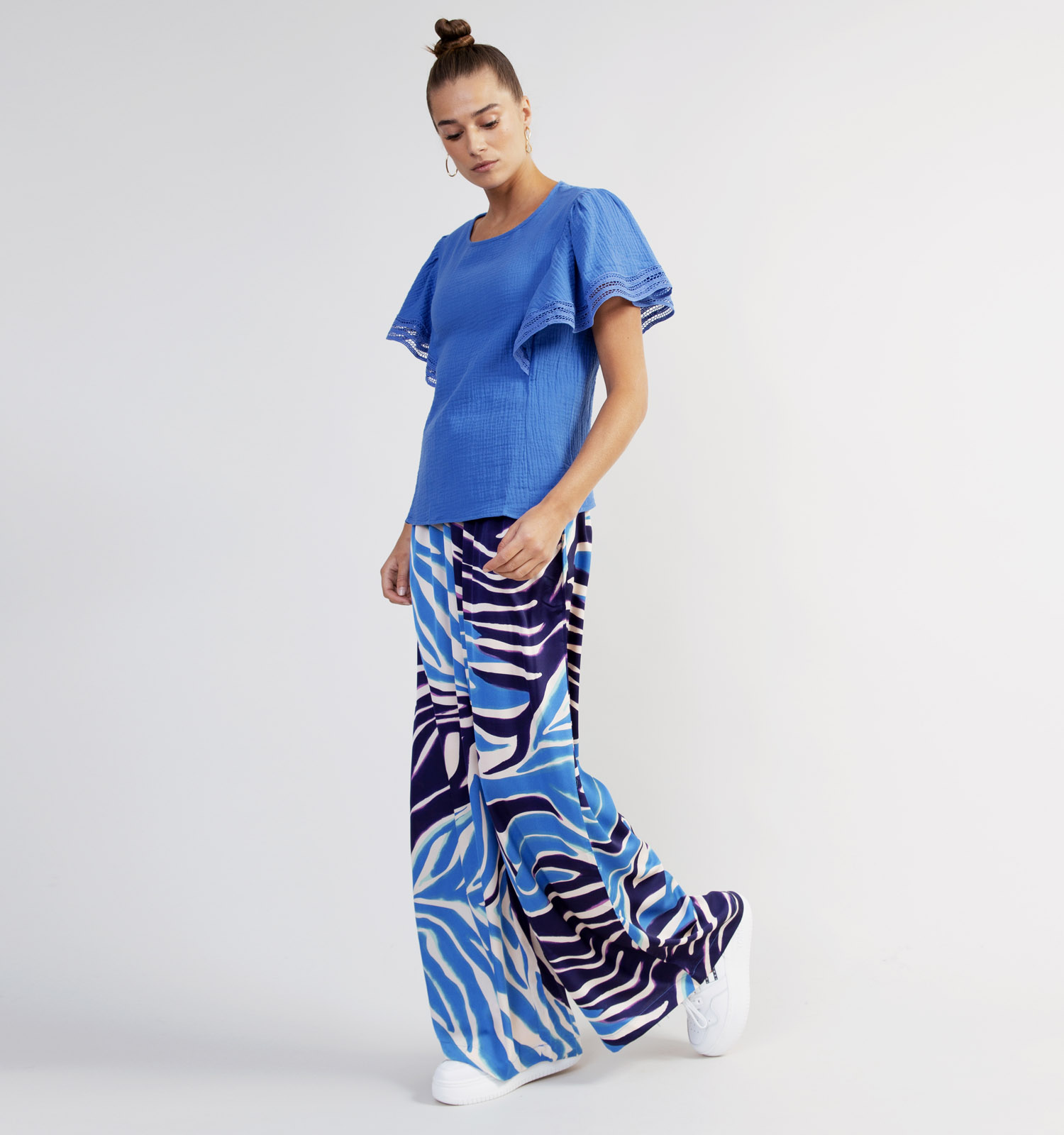 T-shirt blauw