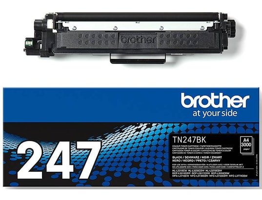BROTHER - Cartouche toner TN247BK Noir Jusqu'à 3000 pages