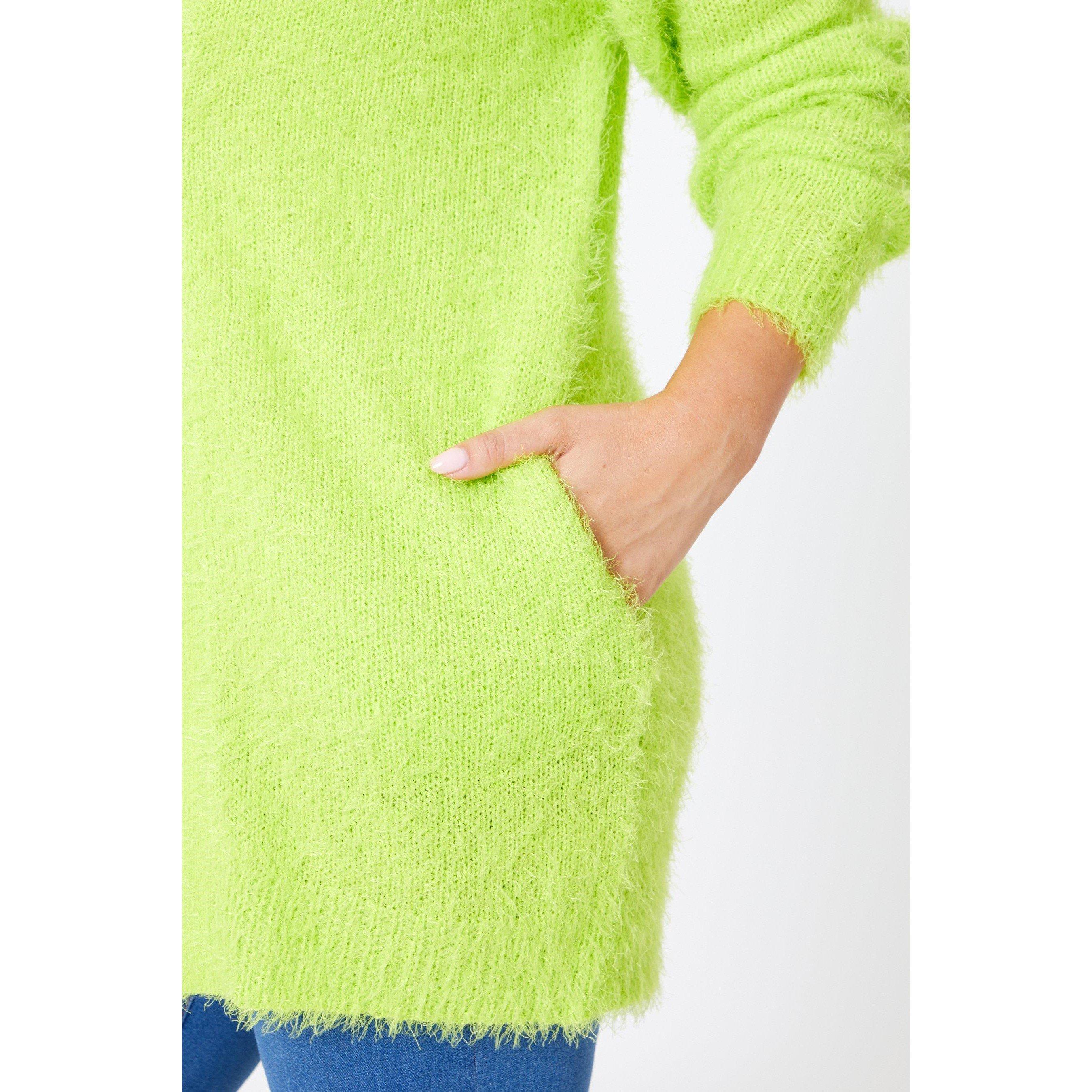 Be You Ladies Fluffy Knit Cardigan