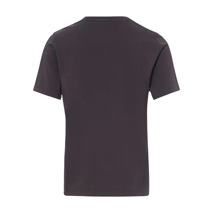 Alma Deia T-shirt Boxy Imprimé Sundown Coton Bio | Noir