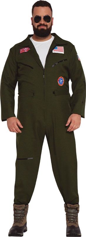 Fiestas Guirca Volwassenkostuum Fighter Pilot
