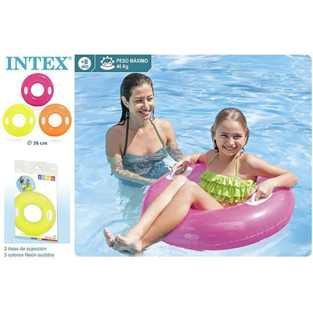 Intex Fluor Runder Schwimmer Sortiert 76 cm