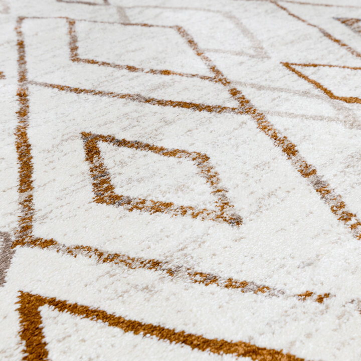 Hoogpolig vloerkleed - Blend Diamond Terra