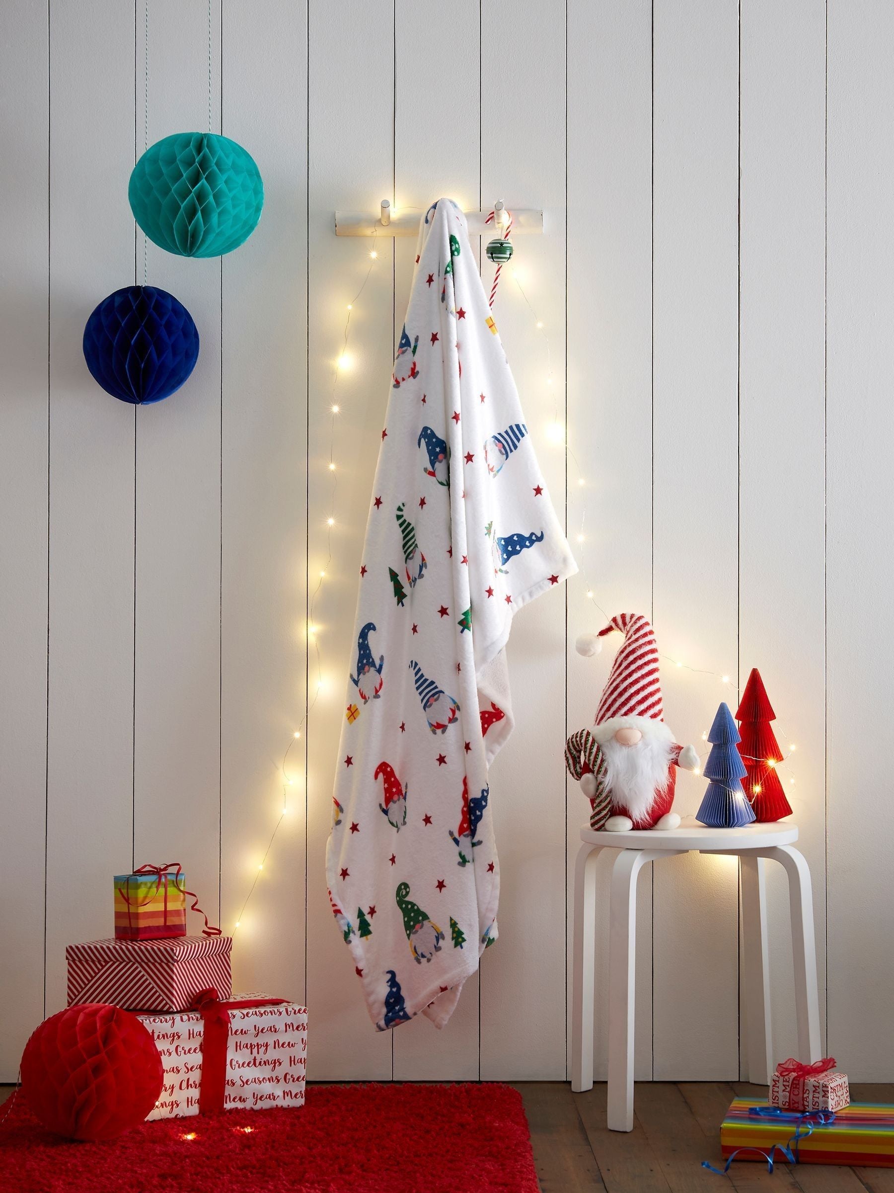 Fusion Kerstmis Festive Gonks fleece Bedloper