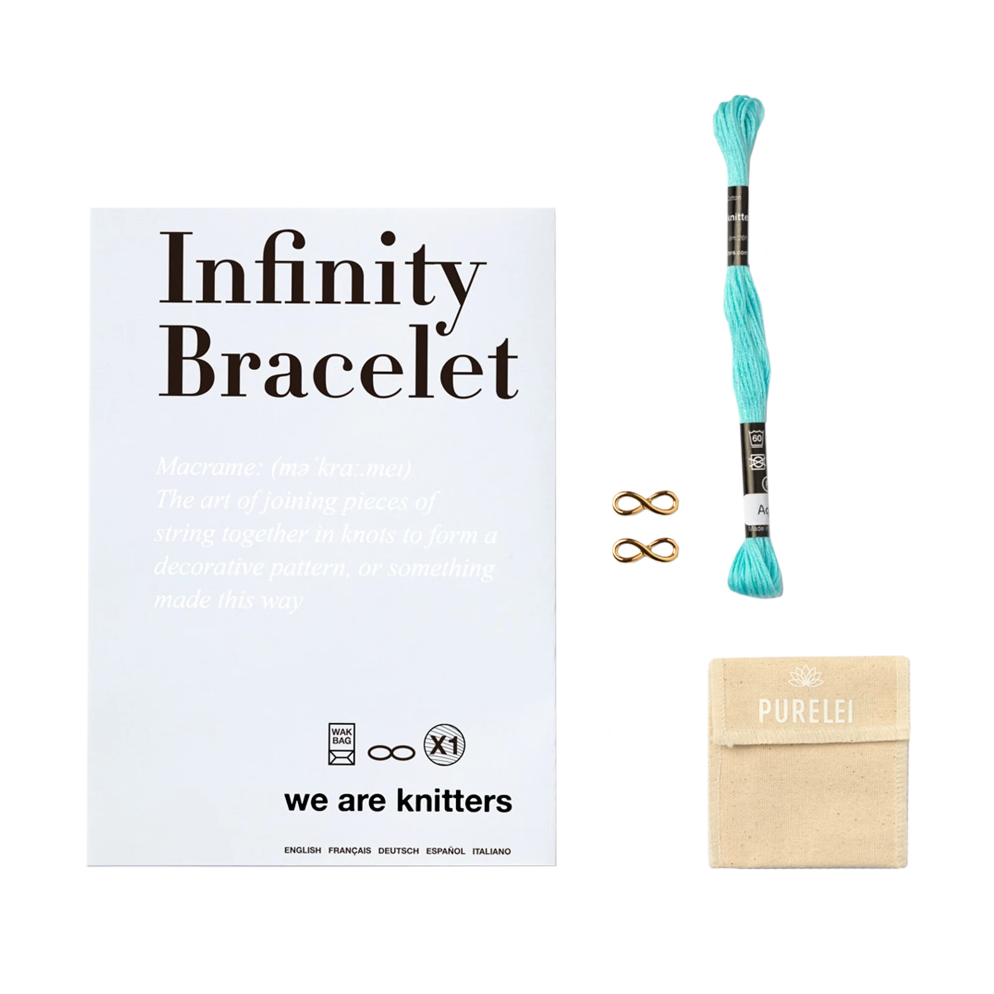 PURELEI x We Are Knitters - Armband Set