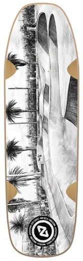Hydroponic Bullet Pool Shape Skateboard Deck - Decks Skateboards