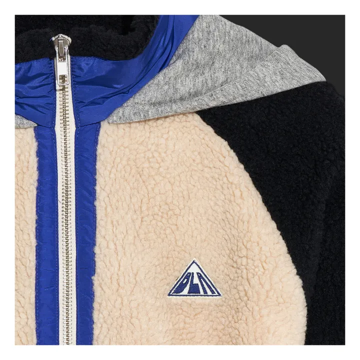 Bellerose Blouson Capuche Colorblock Almor | Sable