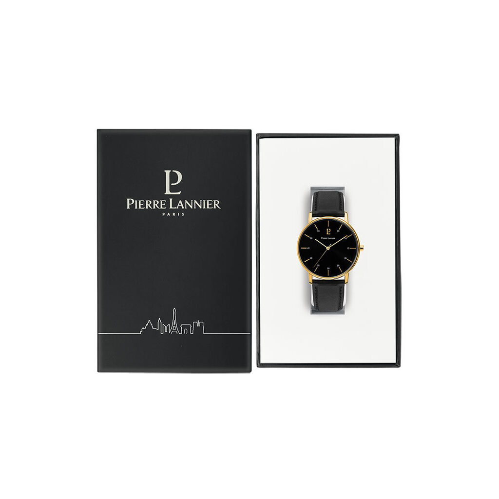 Montre Pierre Lannier Cityline Noir
