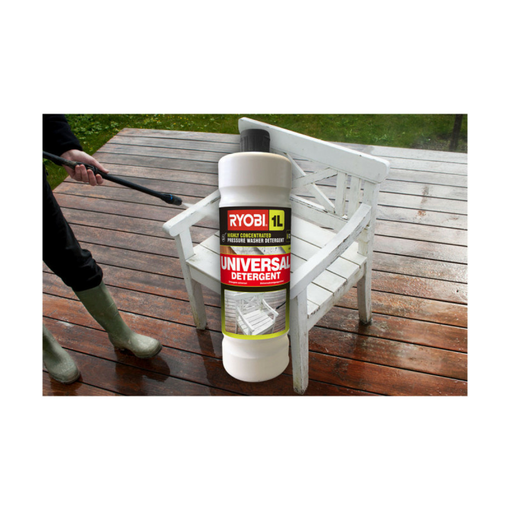 Détergent universel pour nettoyeur haute pression ryobi - 1l rac733