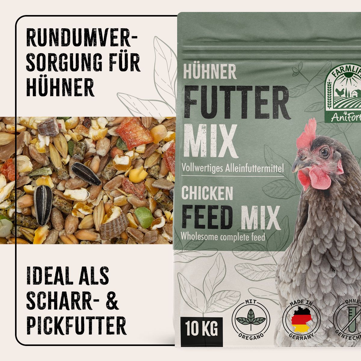 AniForte FarmLife Hühner Futter Mix