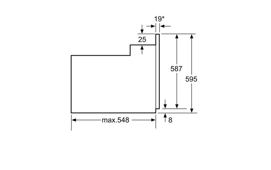 Einbaubackofen HBF011BR0<br>Einbauherd/Backofen