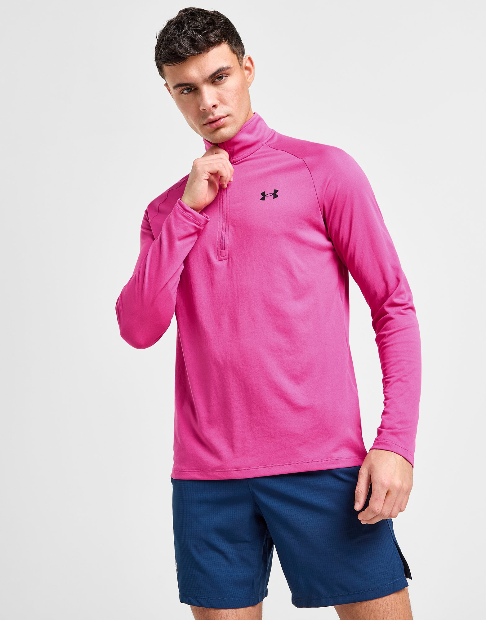 Under Armour Haut Zippé Tech Homme
