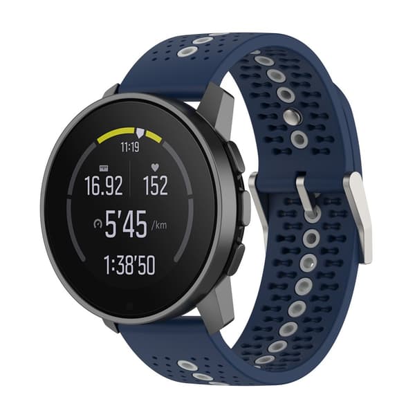 INF Suunto 9 Peak armbånd silikon Blå/Grå
