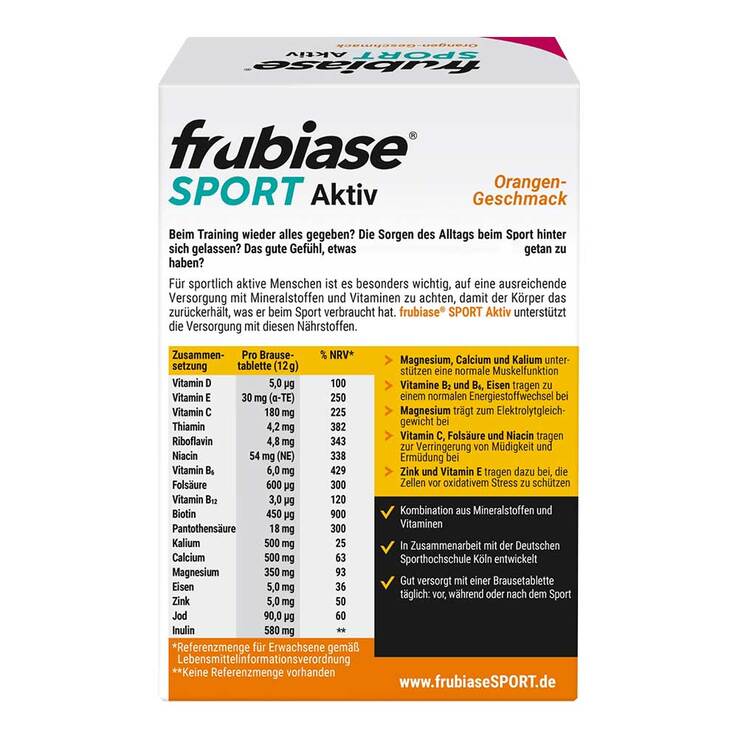 Frubiase Sport Brausetabletten, 20 St