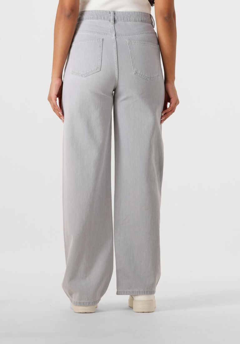 grijze second female wide jeans denira denim jeans