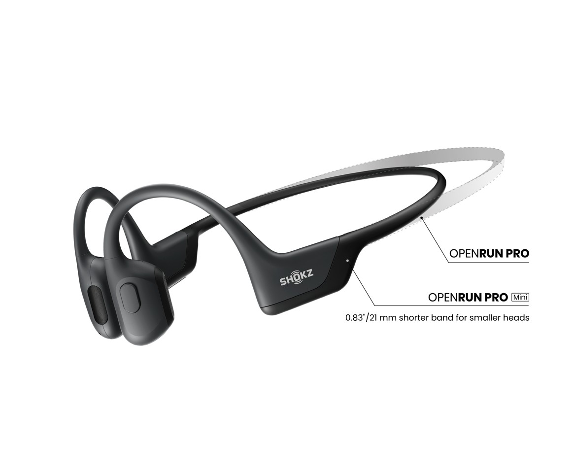 Shokz OpenRun Pro Mini Black - Din ultimative trådløse sportsøretelefon