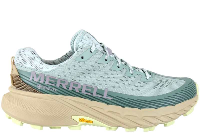 MERRELL AGILITY PEAK 5 GTX SAGE SAUGE GRØN KONDISKO