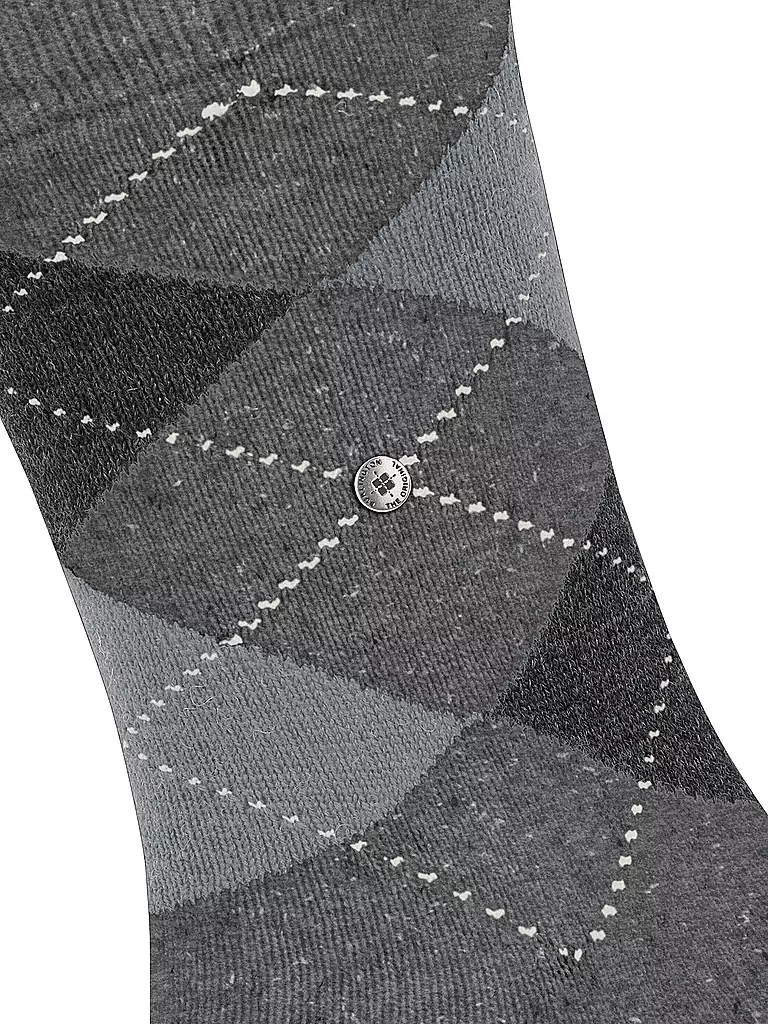 BURLINGTON Herren Socken DUNDEE 40-46 carbon mel grau