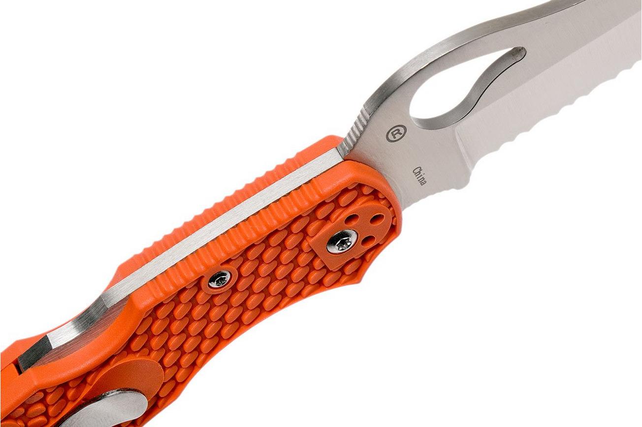 Spyderco Byrd Rescue 2 BY17SOR2 serrated reddingsmes