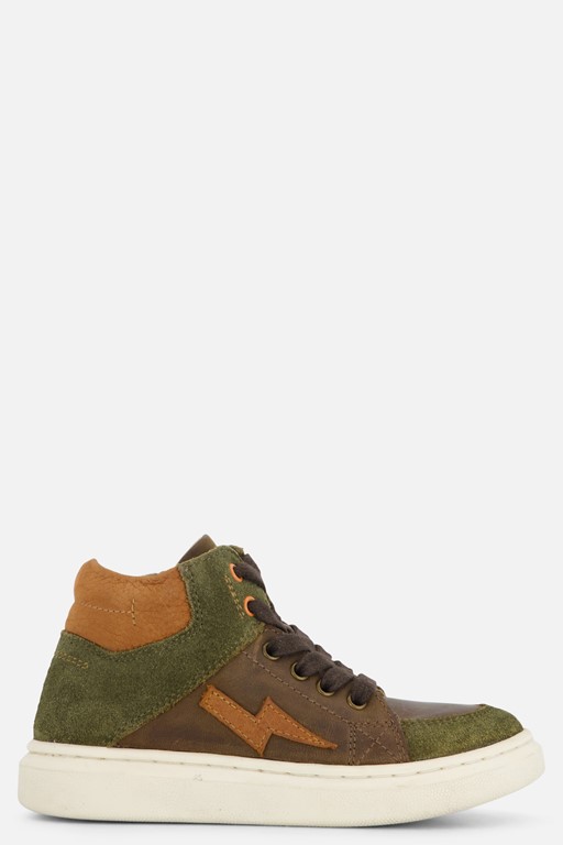 Muyters Sneakers groen Leer