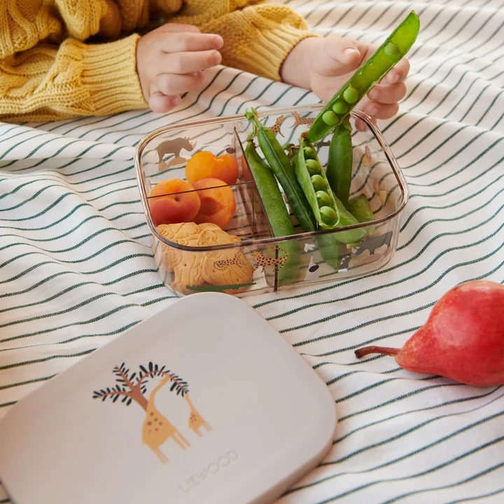 LIEWOOD - Arthur Lunchbox mit Deckel, Safari, sandy mix