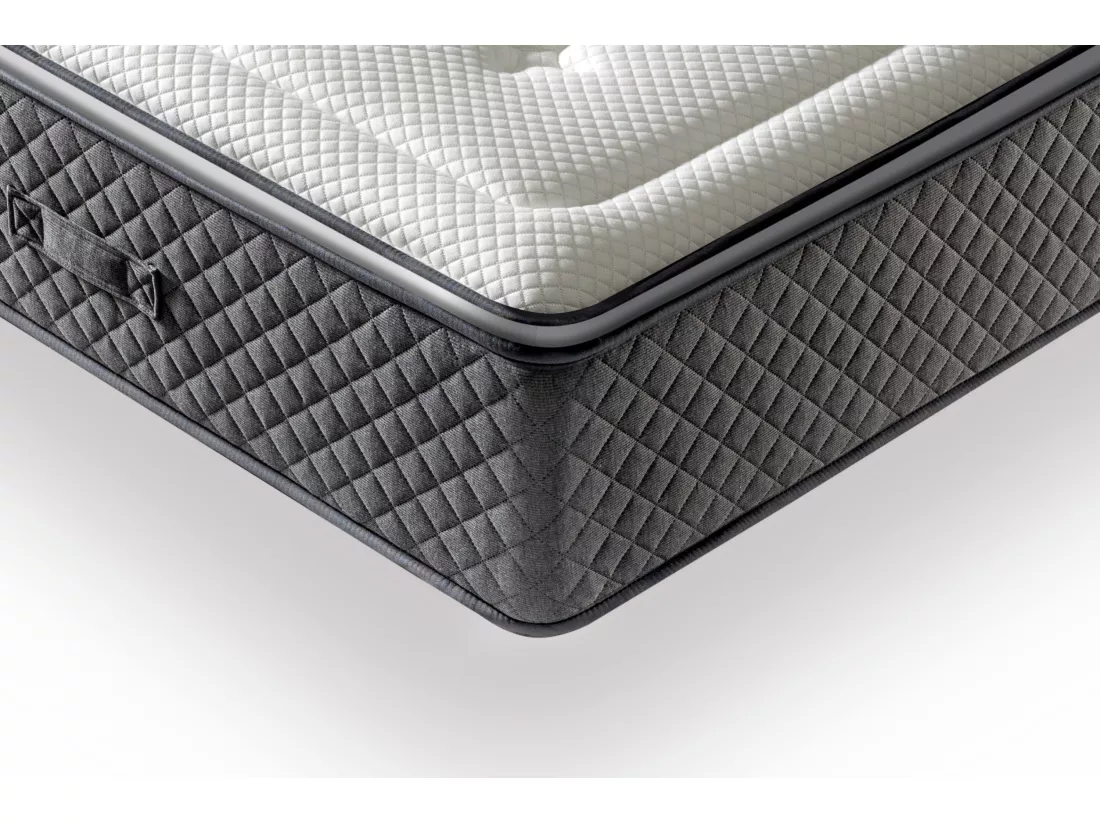 Matelas Mousse 90x190 Amsterdam - Ferme - Réversible - Côté Été/hiver - H30 Cm