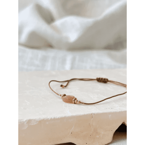 Bracelet Olivia orangé