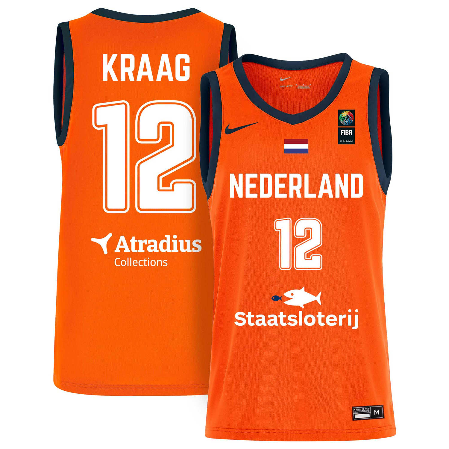 Nike Orange Lions Game Jersey Heren #12