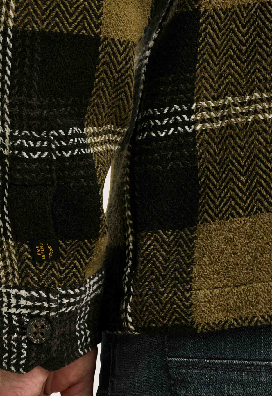 PME Legend Herringbone Check Shirt