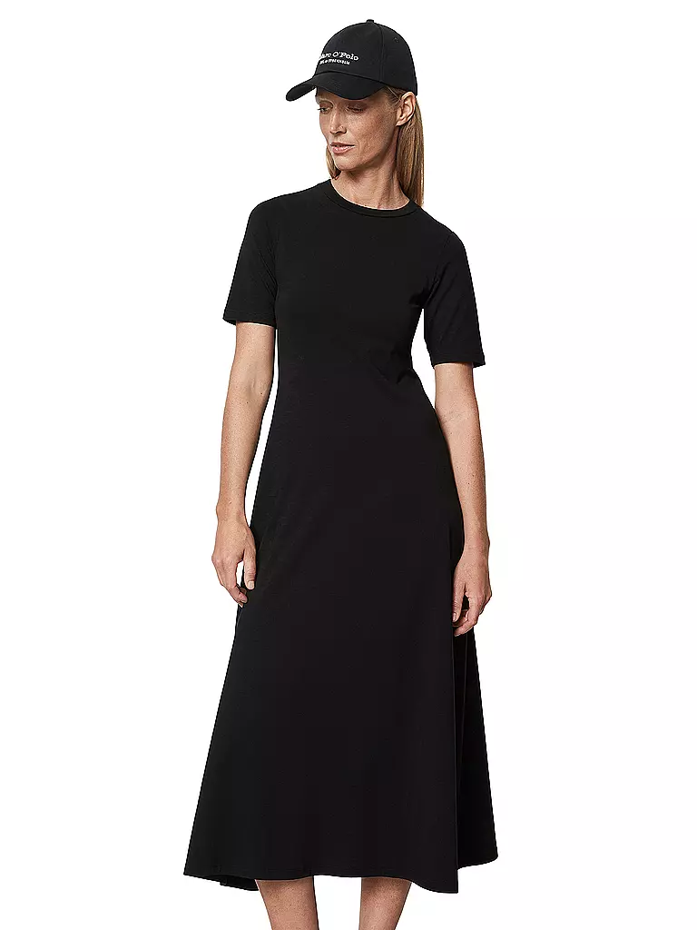 MARC O'POLO Midikleid schwarz