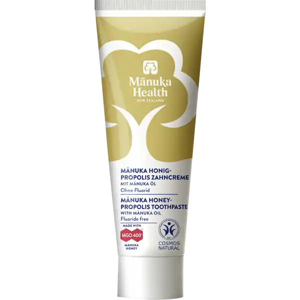 Honig-Propolis Zahncreme ohne Fluorid