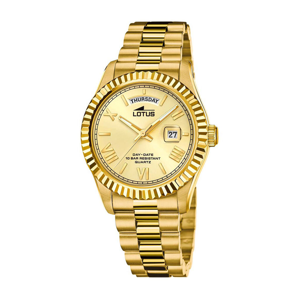 Montre Lotus Freedom Collection Doré