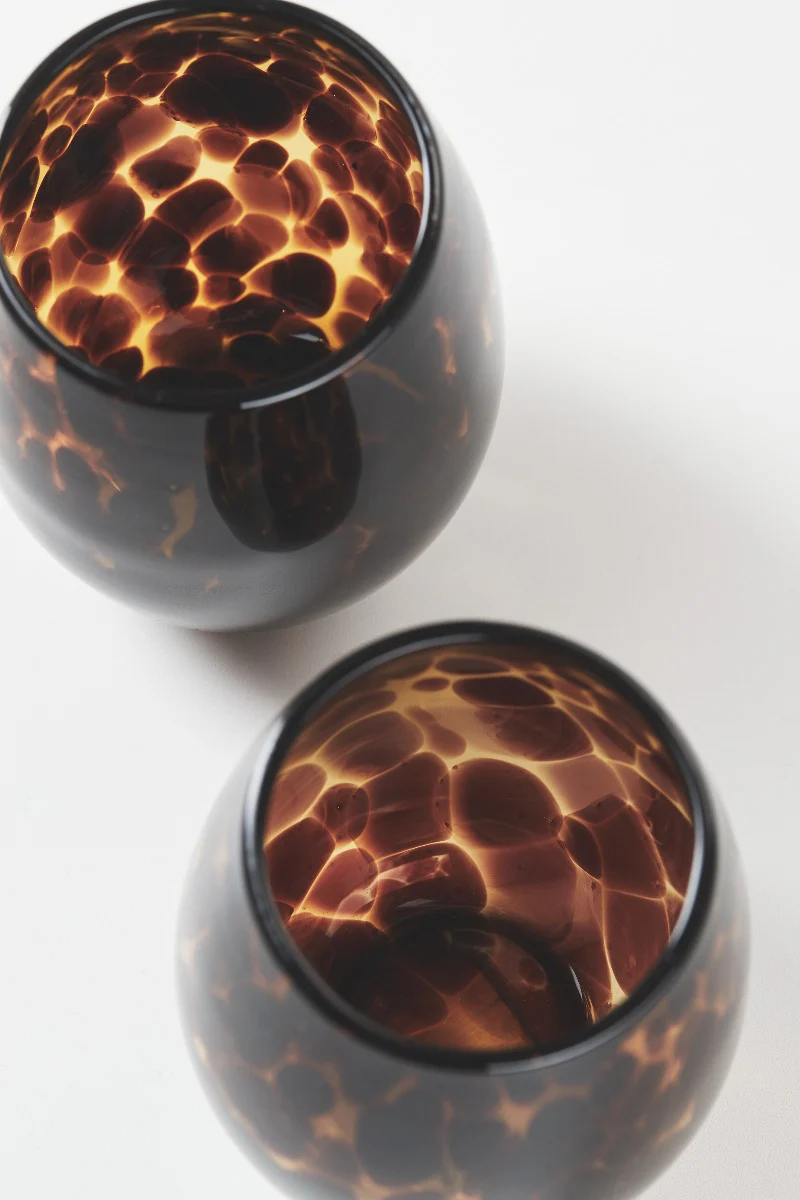 Bahne Interior  Vandglas - Dots Amber