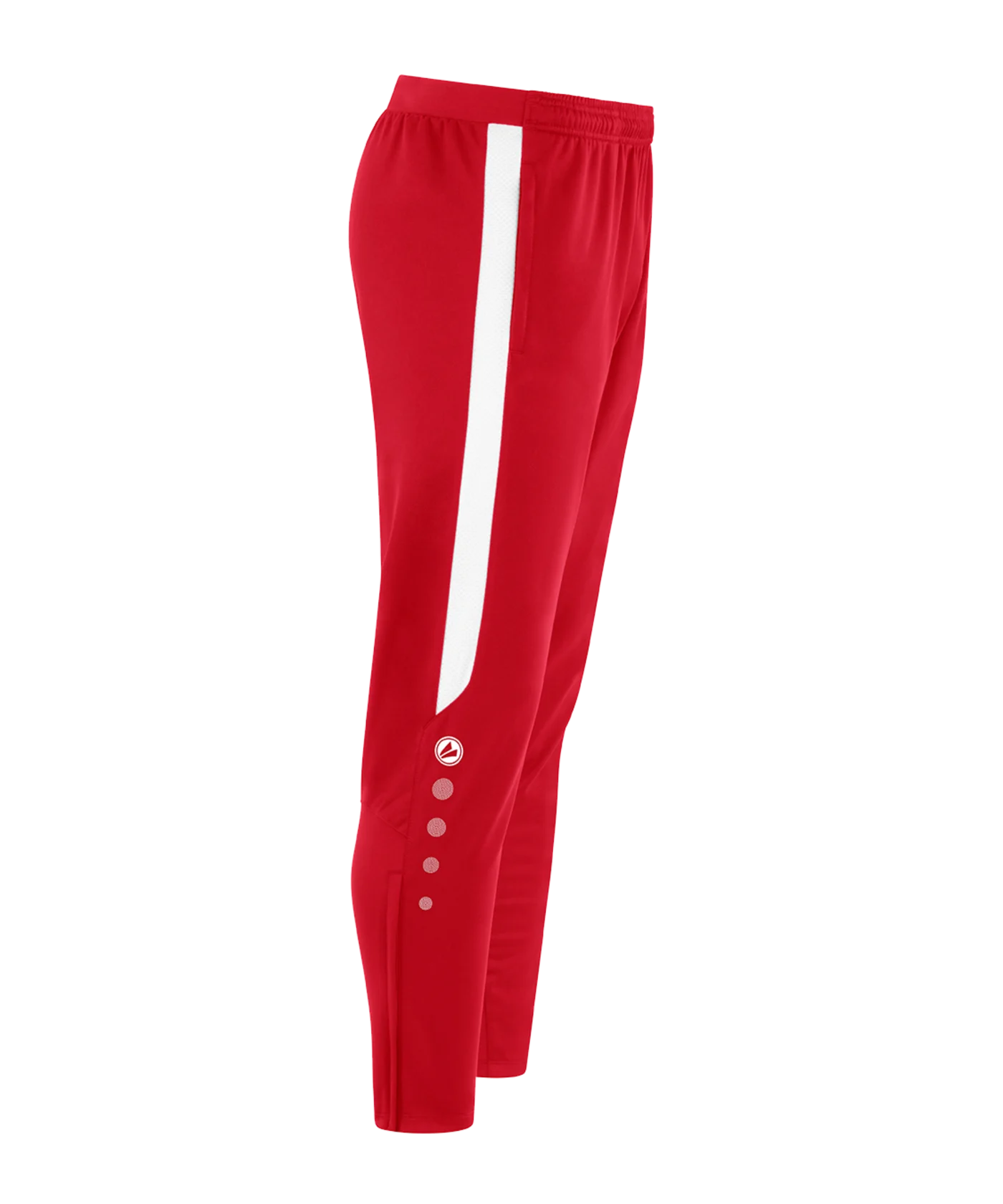 JAKO Power Polyesterhose Kids Rot Weiss F105